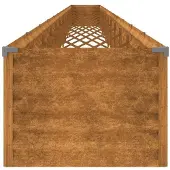 vidaXL Plantenbak verhoogd 1152x50x36 cm cortenstaal