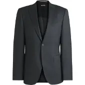 BOSS ONE Regular-fit colbert van scheerwollen sergestof