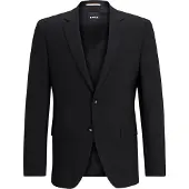 BOSS Slim-fit colbert van stretchwol Maat 28