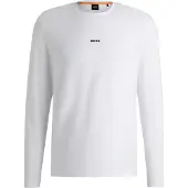BOSS Shirt 'Chark' zwart / wit