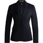 BOSS Slim-fit blazer van in Italië vervaardigde scheerwol Maat 46