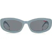 HUGO Zonnebril Hugo HG 1253/S 54/20/140 Azure Eco co polyester VROUW HG 1253/S