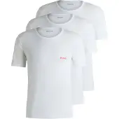 HUGO Shirt rood / wit