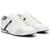 BOSS Sneakers laag 'Saturn' zwart / natuurwit