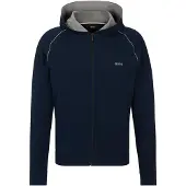 BOSS Sweatvest 'Mix&Match' marine / grijs