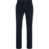 BOSS Chino navy / oranje