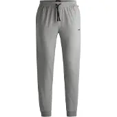 BOSS Pyjamabroek 'Mix&Match' grijs gemêleerd / zwart