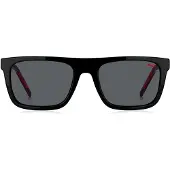 HUGO BOSS Zonnebril Hugo HG 1297/S 54/19/145 Zwart rood Acetaat monturen UNISEX HG 1297/S