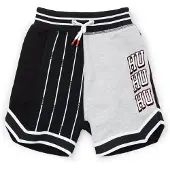 HUGO Kindershorts van een katoenmix met verschillende logo’s Maat 114