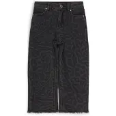 HUGO Relaxed-fit kinderjeans van denim met luipaardprint Maat 102