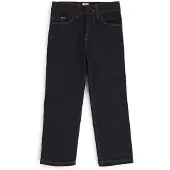 BOSS Regular-fit kinderjeans met Double B-monogramstud Maat 102