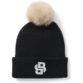 BOSS Kinderbeanie met glittereffect en Double B-monogram Maat 54