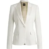 BOSS Slim-fit blazer met enkele knoop Maat 36