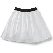 BOSS Kinderrok met metallic effect en elastische tailleband Maat 126