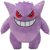 Jazwares Pokémon Gengar pluche knuffel, 24 cm