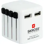 Skross - Reisadapter - USB Lader 2xUSB 2400 mA