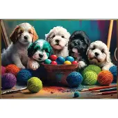 Piece of Mind Artistieke Puppies (1000).