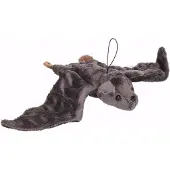 Cornelissen Pluche vliegende vleermuis 36 cm Grijs
