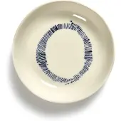 Serax Feast Schotel S - Set van 4 White|Blue Stripes