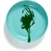 Serax Diep Bord Feast Tableware By Ottolenghi Blue Artichoke Green 22 cm