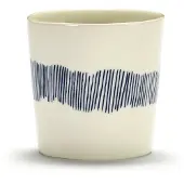 Serax Koffiekop Feast Tableware By Ottolenghi White Blue 250 ml