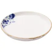 HEINEN - Blauw Bloesem - Gebakbordje 16cm h2cm