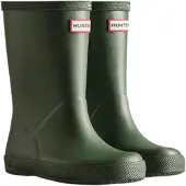 Hunter Original First Kids Groene Wellington Laarzen
