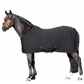 Euroriding Fleece Paardendeken Super Absorbent 195 Zwart