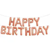 PartyPro Happy Birthday ballon Rosé (40CM)
