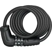 ABUS Star 4508C/150 spiraalkabelslot 1,5 m zwart