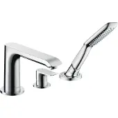 Hansgrohe Metris Afbdeel 3-Badrandmengkrn Chr