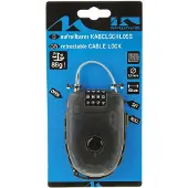 M-Wave kabelslot 90 cm - zwart, lock 'n' roll 24.9