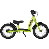 Bikestar Classic loopfiets, 12 inch, groen unisex