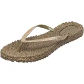 Ilse jacobsen Dames Slippers Cheerful01 - Bruin - Maat 36