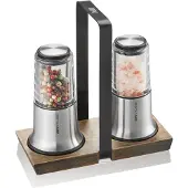 GEFU Peper- en Zoutmolen X-Plosion Inox (3-Delig)