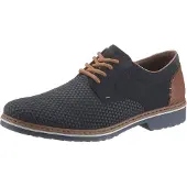 Rieker Veterschoen navy / karamel