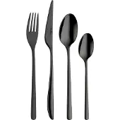 Pintinox Bestekset FLORENCE NIGHT, set van 24 stuks, zwart,