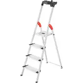 Hailo Trapladder L80, EN 131, met multifunctionele schaal en XXL-treden, tot 150 kg, div. varianten