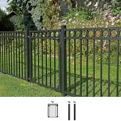 Alberts Deur met enkel hek Circle Breedte: 96,5 cm, hoogte: 100 en 120 cm, verschillende kleuren