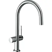 Hansgrohe talis m54 eengreeps keukenmengkraan 220 met stopkraan voor vaatwasser, chroom