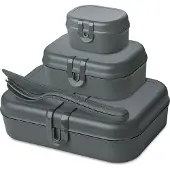 Koziol Lunchbox Bio-Circulair Pascal Ready Nature Ash Grey (6-Delig)