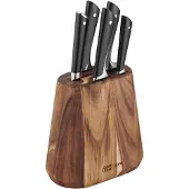 Tefal Jamie Oliver messenset met messenblok 6-delig