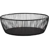 Aps Mand Svart rond 24x19 zwart, Brood bewaren, Zwart