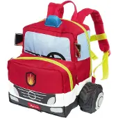 Sigikid Rugzak - Brandweerwagen - - OneSize - Rugzakken