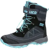 Lico Snowboots 'Sundsvall' marine / aqua / donkergrijs / zwart
