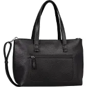 Tom Tailor Tassen Elis Zip Shopper, damesaccessoires, tassen, zwart, voor vrijetijdskleding