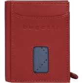 Bugatti Portemonnee 'Secure Slim' blauw / rood