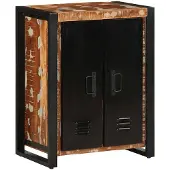 vidaXL Dressoir, meerkleurig, 55x35x70 cm, massief gerecycled hout