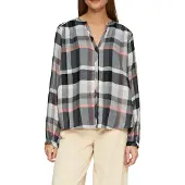 s.Oliver Blouse grijs / koraal / zwart / wit