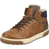 Rieker Veterboots navy / bruin / karamel